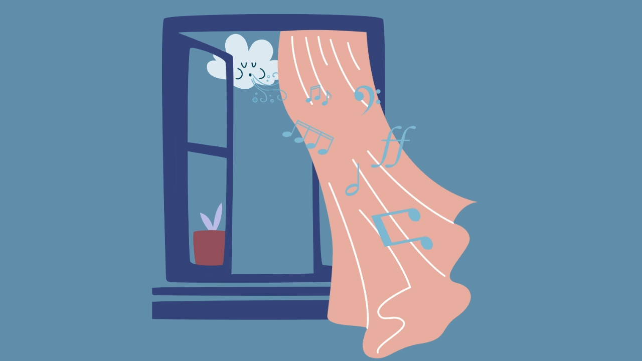 TALOMINI: Da liegt was in der Luft …<br>Musiktheater für die Allerkleinsten<br>von 0 bis 36 Monaten sowie deren Bezugspersonen.