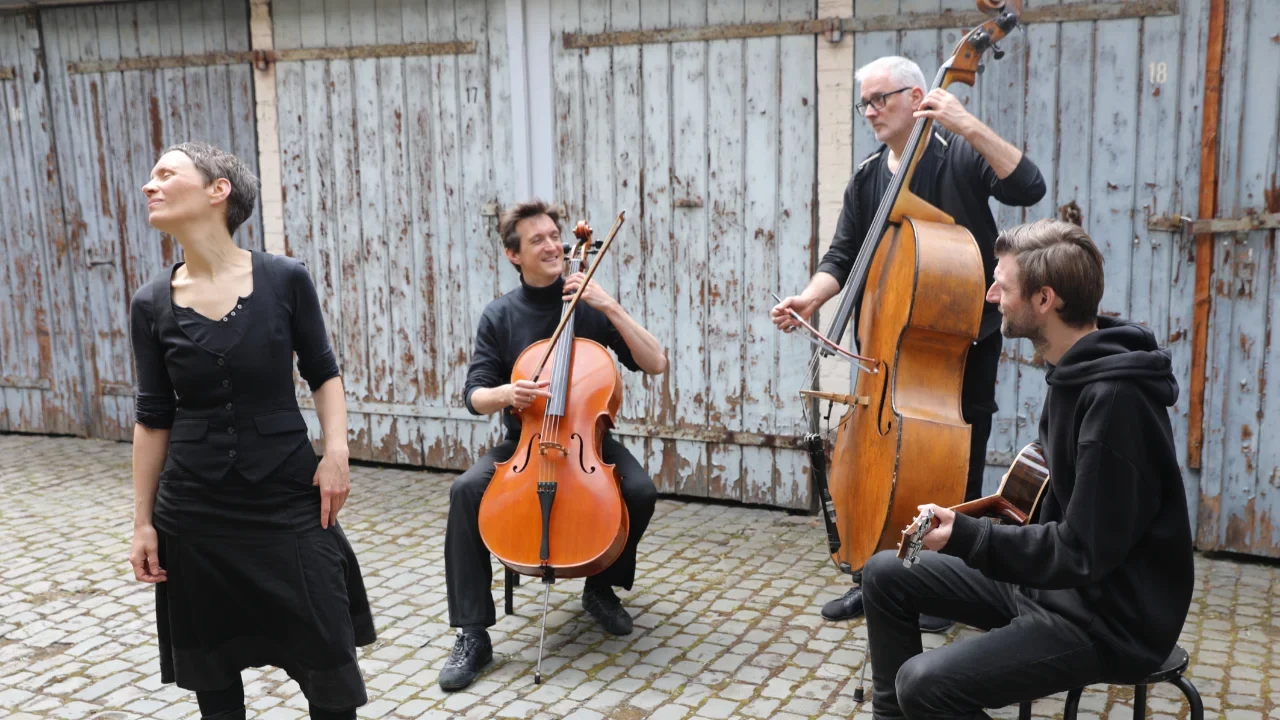 Élodie Brochier, Julien Blondel, Stefan Scheib, Johannes Schmitz &copy; Daria Lippi